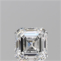 Diamante Natural 0.92 quilates, Asscher , Color E, claridad VVS1 y certificado GIA