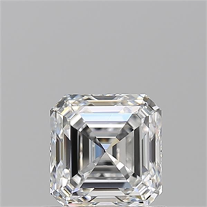 Foto Diamante Natural 0.92 quilates, Asscher , Color E, claridad VVS1 y certificado GIA de