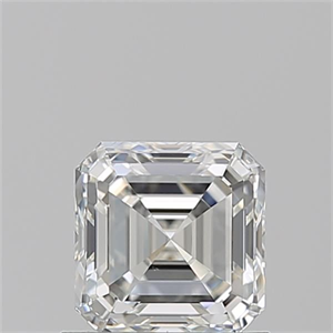 Picture of Natural Diamond 1.01 Carats, Asscher with  Cut, H Color, VS2 Clarity and Certified by GIA