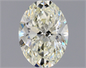 Diamante Natural 0.71 quilates, Ovalado , Color L, claridad VVS2 y certificado GIA