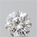 Natural Diamond 1.01 Carats, Round with Excellent Cut, I Color, VS2 Clarity and Certified by GIA
