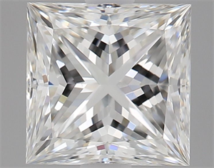 Foto Diamante Natural 1.05 quilates, Princesa , Color G, claridad VS1 y certificado GIA de