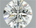 Diamante Natural 0.60 quilates, Redondo , Color I, claridad VS2 y certificado IGI