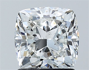 Foto Diamante Natural 1.60 quilates, Del cojín , Color F, claridad SI2 y certificado GIA de