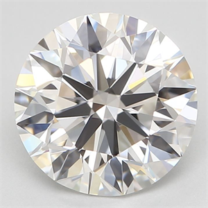 Foto Diamante Natural 1.50 quilates, Redondo , Color G, claridad IF y certificado GIA de