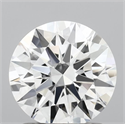 Lab Grown Diamond 1.25 Carats, Round with Ideal Cut, D Color, VS1 Clarity and Certified by IGI