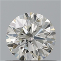 Diamante Natural 0.50 quilates, Redondo , Color I, claridad VVS1 y certificado IGI