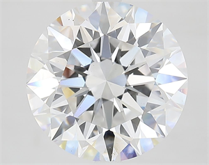 Picture of Lab Grown Diamond 6.02 Carats, Round with Excellent Cut, F Color, VS1 Clarity and Certified by IGI