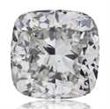 Diamante Natural 0.53 quilates, Del cojín , Color F, claridad SI1 y certificado GIA