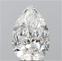 Natural Diamond 3.01 Carats, Pear with  Cut, G Color, VS2 Clarity and Certified by GIA