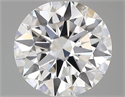 Lab Grown Diamond 1.04 Carats, Round with Ideal Cut, D Color, VS1 Clarity and Certified by IGI