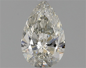 Picture of Natural Diamond 0.85 Carats, Pear with  Cut, I Color, SI2 Clarity and Certified by GIA