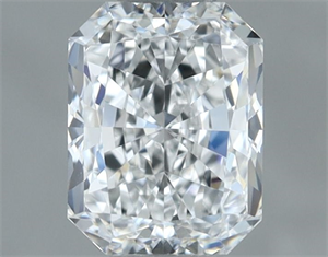 Foto Diamante Natural 0.81 quilates, Radiante , Color F, claridad VS1 y certificado GIA de