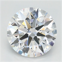 Del inventario de diamantes de laboratorio, 2.15 quilates, Redondo , Color D, claridad IF y certificado IGI