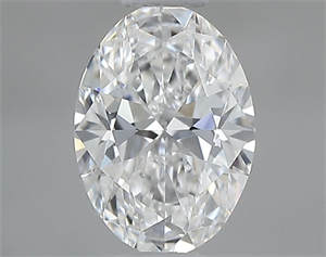 Foto Diamante Natural 0.43 quilates, Ovalado , Color E, claridad VS1 y certificado GIA de