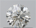 Natural Diamond 0.40 Carats, Round with Excellent Cut, H Color, SI1 Clarity and Certified by IGI