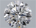 Diamante Natural 1.92 quilates, Redondo , Color D, claridad IF y certificado GIA