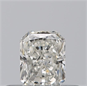 Natural Diamond 0.26 Carats, Radiant with  Cut, H Color, VVS2 Clarity and Certified by GIA