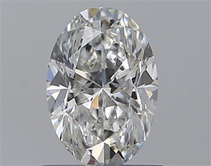 Foto Diamante Natural 0.80 quilates, Ovalado , Color F, claridad SI1 y certificado GIA de