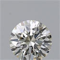 Natural Diamond 0.50 Carats, Round with Excellent Cut, J Color, VVS2 Clarity and Certified by IGI