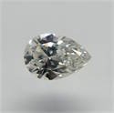Diamante Natural 0.18 quilates, De pera , Color F, claridad SI1 y certificado GIA