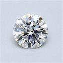 Diamante Natural 0.59 quilates, Redondo , Color I, claridad VS1 y certificado GIA