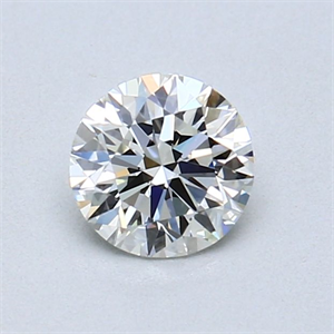 Foto Diamante Natural 0.59 quilates, Redondo , Color I, claridad VS1 y certificado GIA de