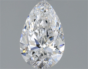 Picture of Natural Diamond 0.83 Carats, Pear with  Cut, D Color, VVS2 Clarity and Certified by GIA