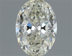 Picture of Natural Diamond 0.60 Carats, Oval with  Cut, I Color, VVS1 Clarity and Certified by IGI