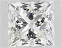 Natural Diamond 0.51 Carats, Princess with  Cut, G Color, VVS1 Clarity and Certified by GIA