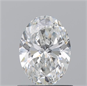 Diamante Natural 0.90 quilates, Ovalado , Color G, claridad VS2 y certificado GIA