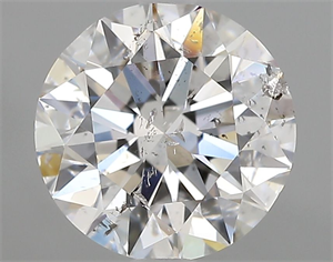 Picture of Natural Diamond 1.00 Carats, Round with Excellent Cut, F Color, SI2 Clarity and Certified by GIA