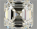 Natural Diamond 1.90 Carats, Asscher with  Cut, I Color, VVS1 Clarity and Certified by GIA