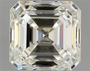 Picture of Natural Diamond 1.90 Carats, Asscher with  Cut, I Color, VVS1 Clarity and Certified by GIA