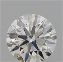 Diamante Natural 0.70 quilates, Redondo , Color H, claridad VS1 y certificado GIA