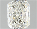 Natural Diamond 2.02 Carats, Radiant with  Cut, J Color, SI1 Clarity and Certified by GIA