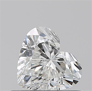 Picture of Natural Diamond 0.52 Carats, Heart with  Cut, G Color, SI1 Clarity and Certified by GIA