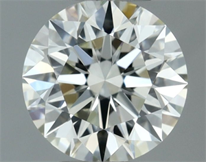 Picture of Natural Diamond 0.50 Carats, Round with Excellent Cut, J Color, VVS1 Clarity and Certified by IGI
