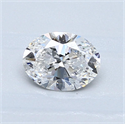 Diamante Natural 0.71 quilates, Ovalado , Color E, claridad VS2 y certificado GIA
