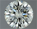 Natural Diamond 1.00 Carats, Round with Excellent Cut, L Color, VS1 Clarity and Certified by IGI