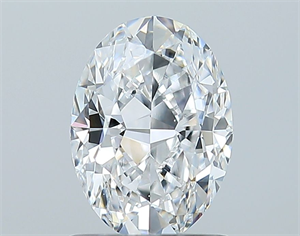 Foto Diamante Natural 1.20 quilates, Ovalado , Color D, claridad VS2 y certificado GIA de