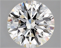 Del inventario de diamantes de laboratorio, 4.06 quilates, Redondo , Color G, claridad VS1 y certificado IGI