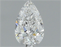 Diamante Natural 0.70 quilates, De pera , Color E, claridad VS2 y certificado GIA