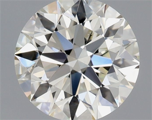 Foto Diamante Natural 0.51 quilates, Redondo , Color J, claridad SI1 y certificado GIA de