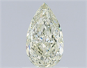 Natural Diamond 1.01 Carats, Pear with  Cut, N Color, VVS2 Clarity and Certified by GIA