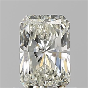 Picture of Natural Diamond 0.78 Carats, Radiant with  Cut, K Color, VVS1 Clarity and Certified by GIA
