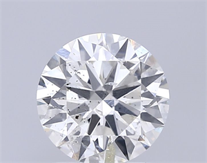 Picture of Natural Diamond 1.52 Carats, Round with Excellent Cut, H Color, I1 Clarity and Certified by IGI