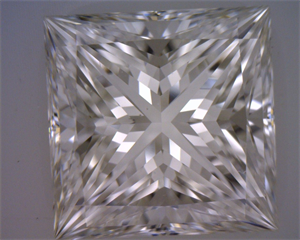 Foto Diamante Natural 3.01 quilates, Princesa , Color J, claridad VS2 y certificado GIA de