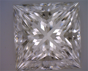 Picture of Natural Diamond 3.01 Carats, Princess with  Cut, J Color, VS2 Clarity and Certified by GIA