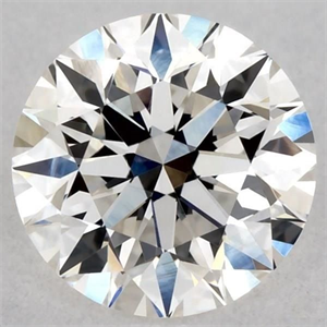 Picture of Natural Diamond 0.57 Carats, Round with Excellent Cut, G Color, VVS1 Clarity and Certified by GIA